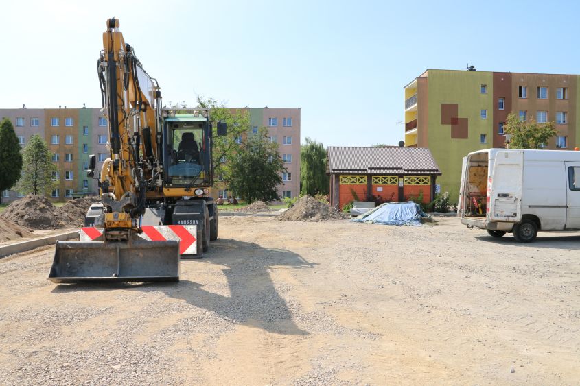 parking ul. Leśna